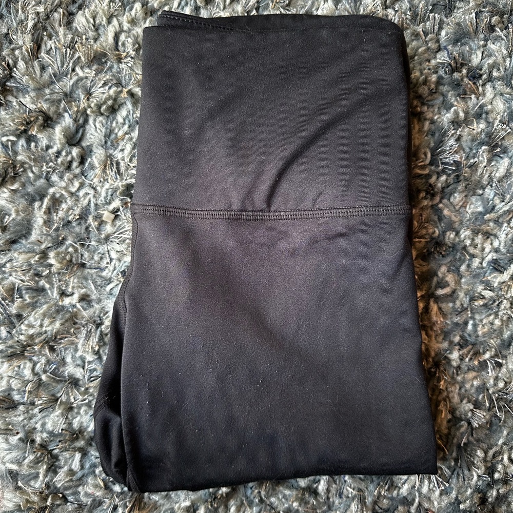 Fleece Lined Black Leggings Size S